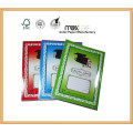 Größe 250 * 175mm Arab Lines Ruling PVC Jacke Übung Notebooks